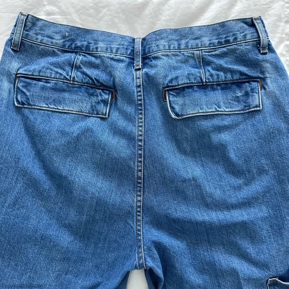 Denim Forum The 90’s Millie Hi Rise Cargo Jean size 31 - Picture 5 of 9